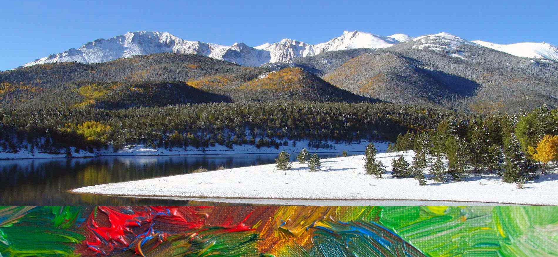 Pikes Peak Courtesy Of Carol Milisen - a member of The Mountain Artists